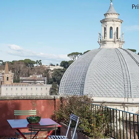 Paradiso Penthouse - Fromhometorome Apartamento Roma
