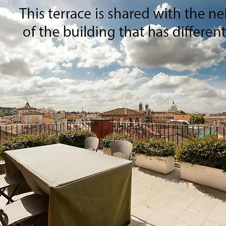 Paradiso Penthouse - Fromhometorome Řím